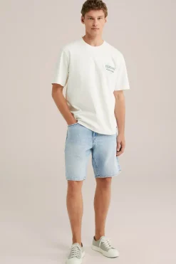 loose fit denimshort