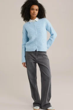Losse kraag met embroidery