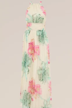 Maxi jurk met dessin