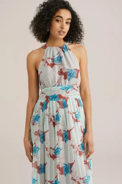 Maxi jurk met dessin