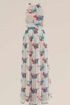 Maxi jurk met dessin