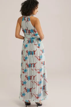 Maxi jurk met dessin