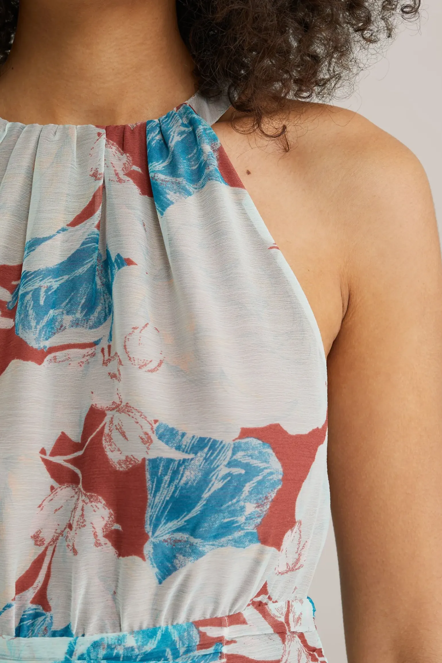 Maxi jurk met dessin