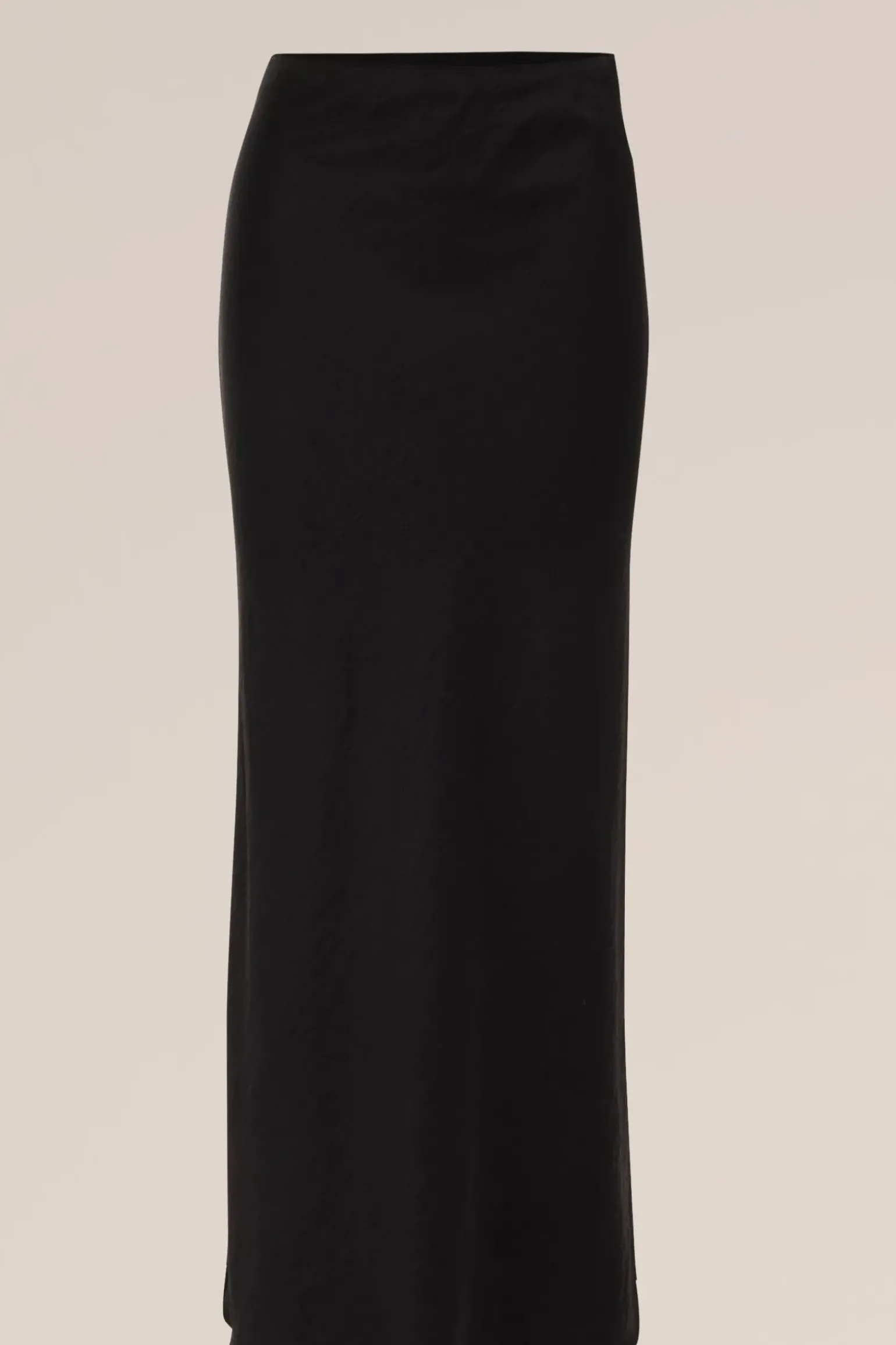 maxi rok met satijnen look