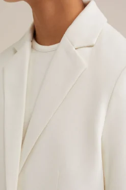 Meisjes blazer met stretch