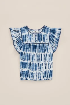 Meisjes blouse met dessin
