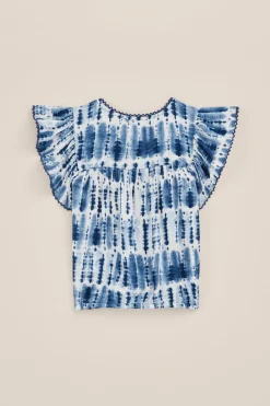 Meisjes blouse met dessin