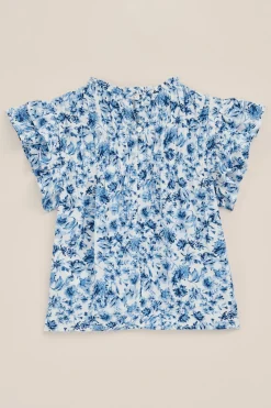 Meisjes blouse met dessin