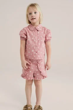Meisjes blouse met dessin