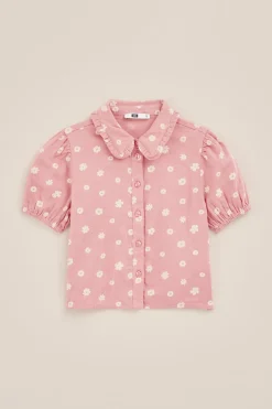 Meisjes blouse met dessin