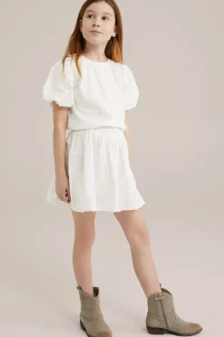 Meisjes blouse met embroidery
