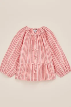 Meisjes blouse met strik