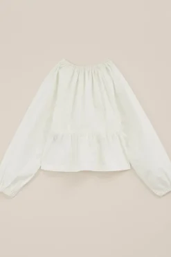 Meisjes blouse met strik