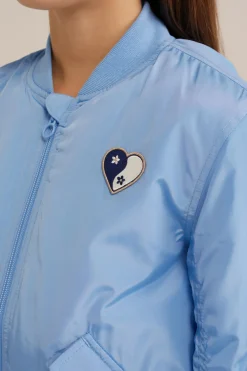 Meisjes bomberjack met embroidery