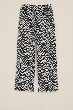 Meisjes broek met dessin