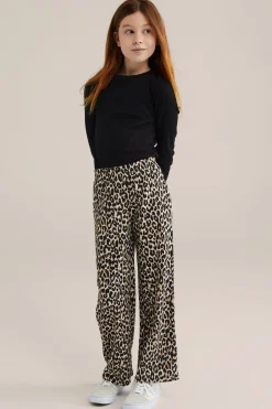 Meisjes broek met dessin