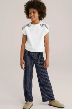 Meisjes broek met dessin