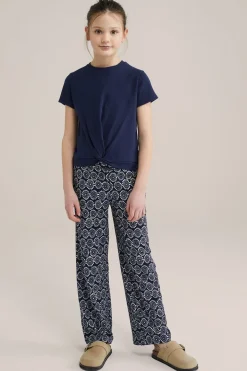 Meisjes broek met dessin