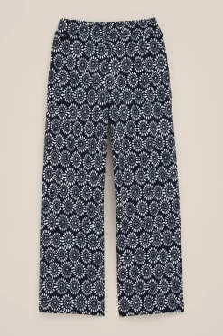 Meisjes broek met dessin