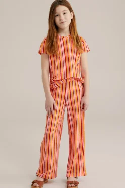 Meisjes broek met dessin