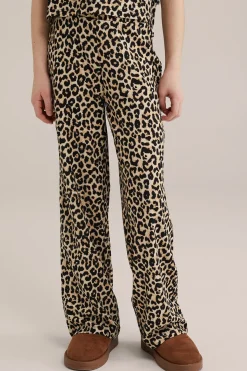 Meisjes broek met dessin