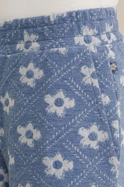 Meisjes broek met jacquard-dessin