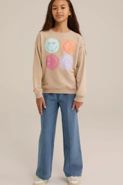 Meisjes broek met stretch