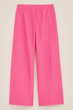 Meisjes broek met structuur