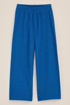 Meisjes broek met structuur