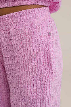 Meisjes broek met structuur