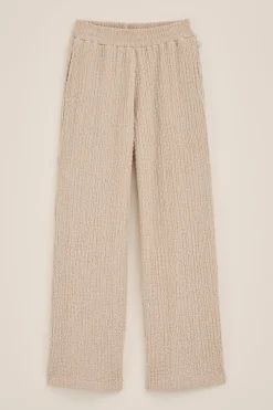 Meisjes broek met structuur