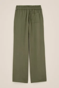Meisjes broek van linnenmix