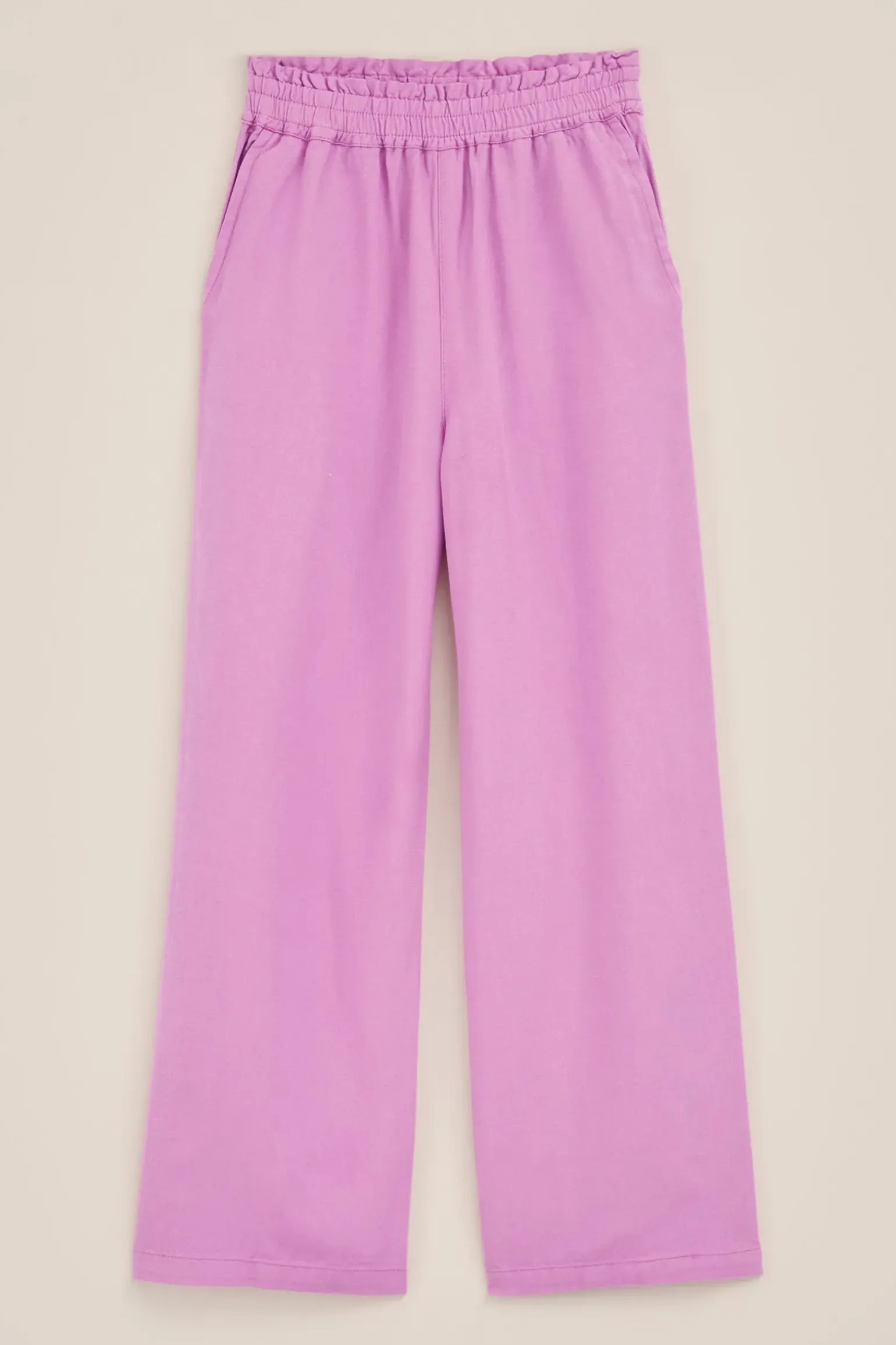 Meisjes broek van linnenmix