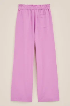 Meisjes broek van linnenmix
