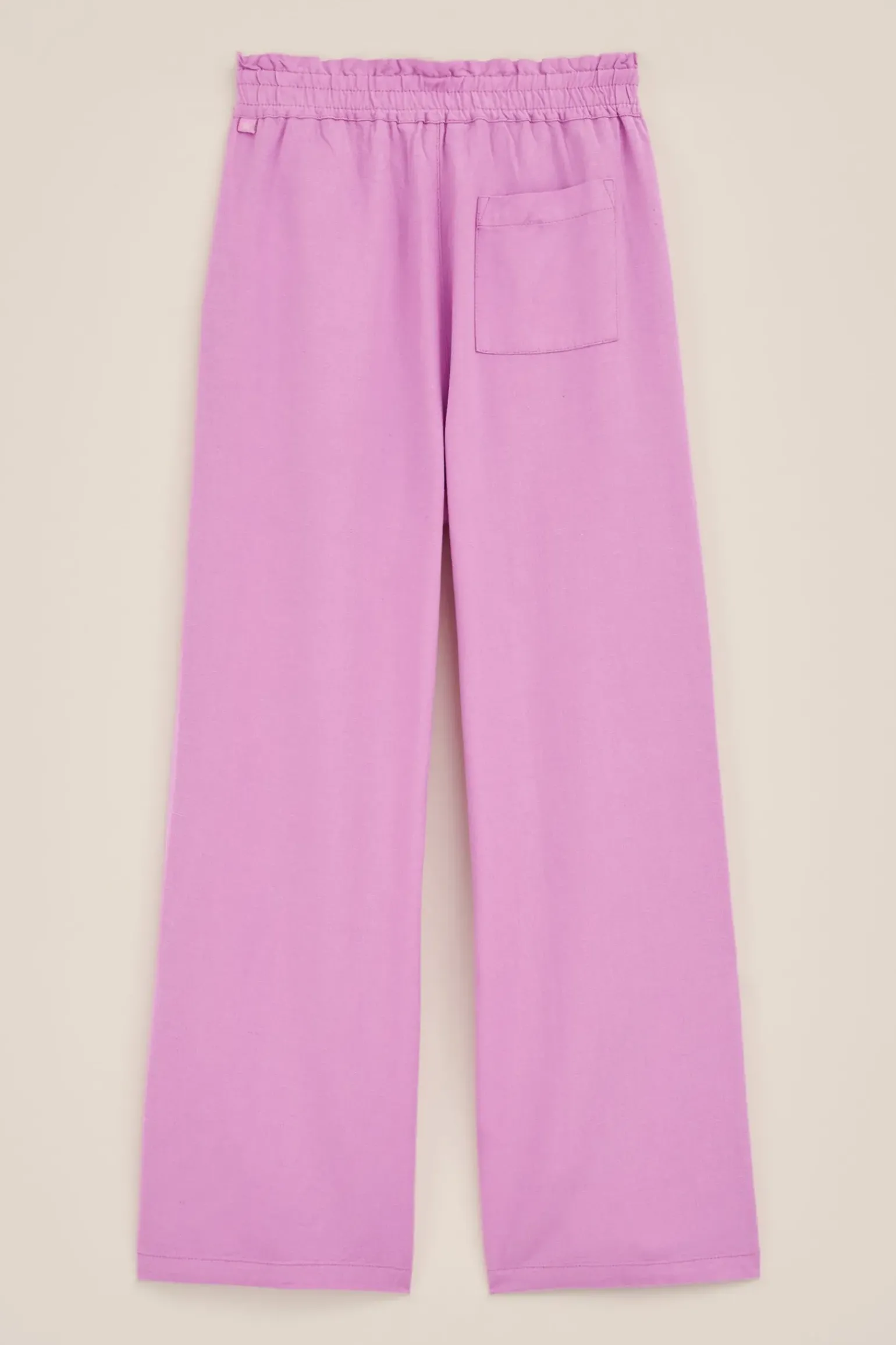 Meisjes broek van linnenmix