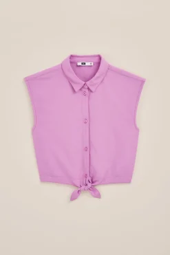 Meisjes cropped blouse