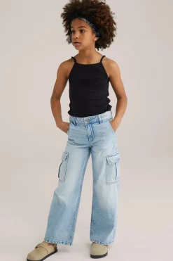 Meisjes cropped tank top