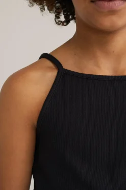 Meisjes cropped tank top