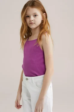 Meisjes cropped tank top