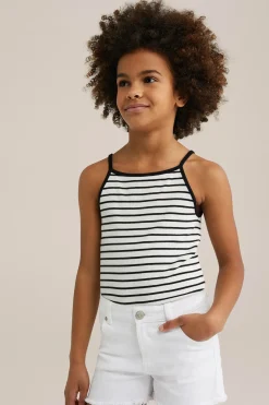 Meisjes cropped tank top