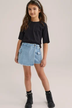 Meisjes cropped T-shirt