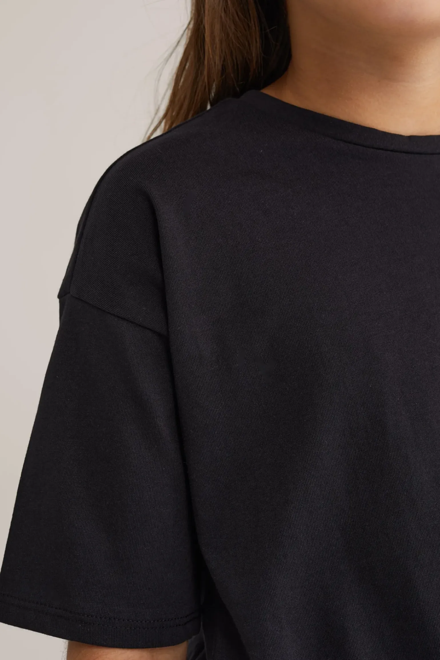 Meisjes cropped T-shirt