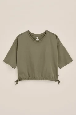 Meisjes cropped T-shirt