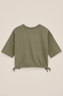 Meisjes cropped T-shirt