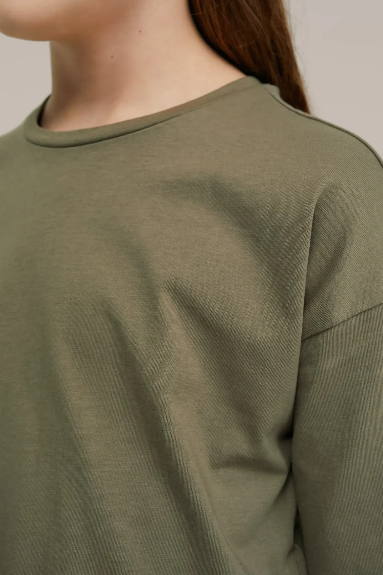 Meisjes cropped T-shirt