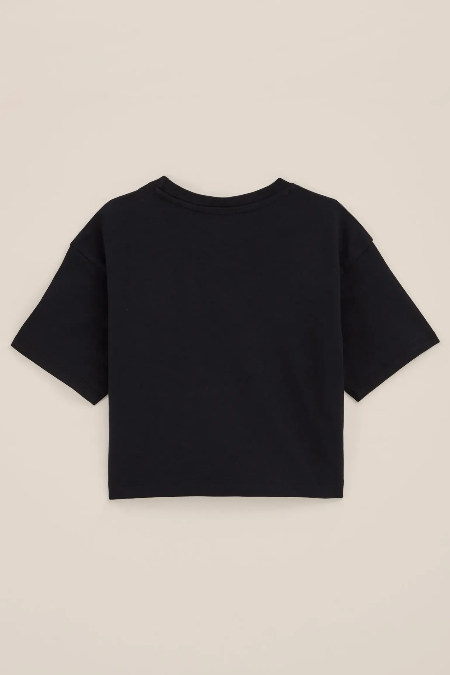 Meisjes cropped T-shirt met emroidery