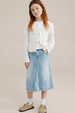 Meisjes denim rok