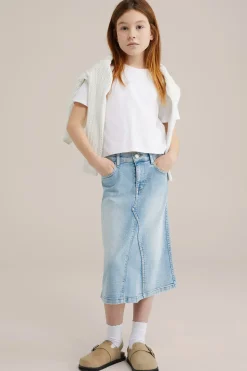 Meisjes denim rok