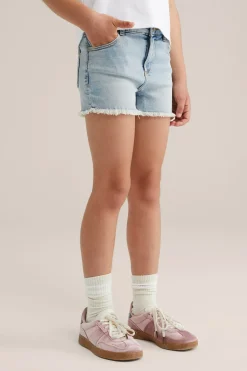Meisjes denim short