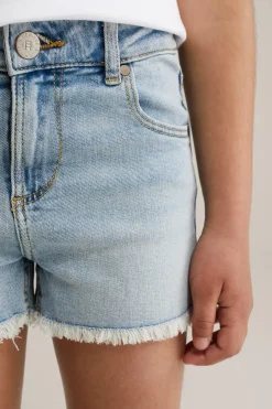 Meisjes denim short